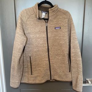 Patagonia Tan Full Zip Jacket